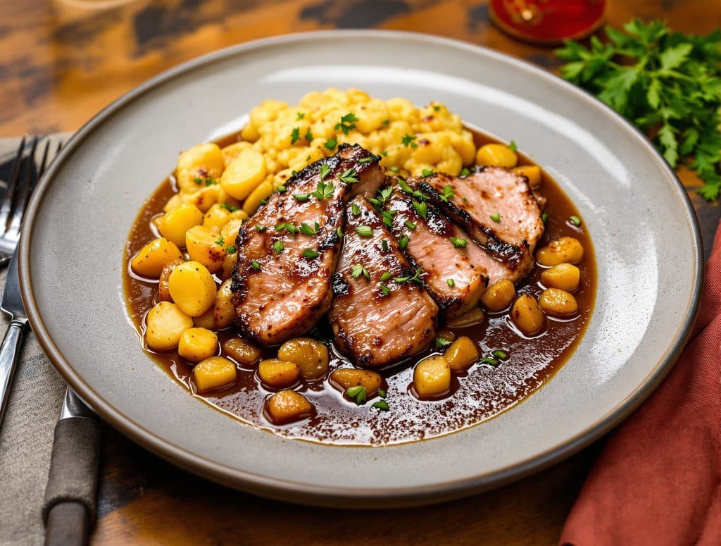 palette à la diable accompagnement