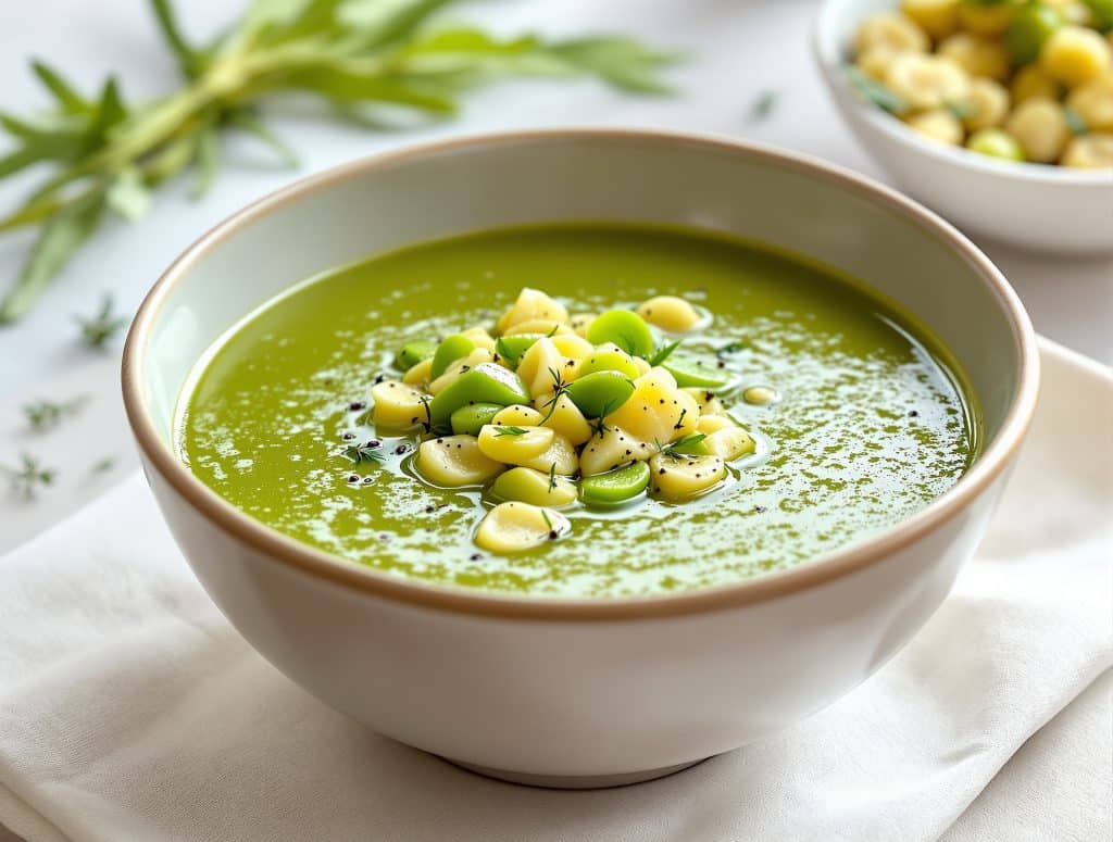 velouté d'asperges rapide