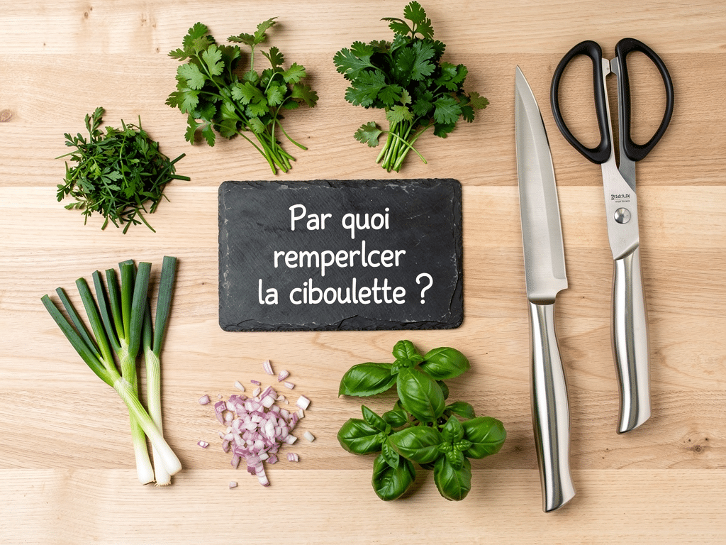 par quoi remplacer ciboulette
