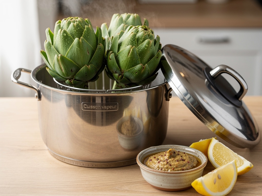 temps de cuisson artichaut cocotte minutes