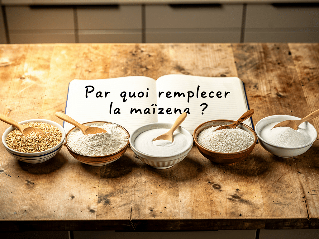 par quoi remplacer la maizena