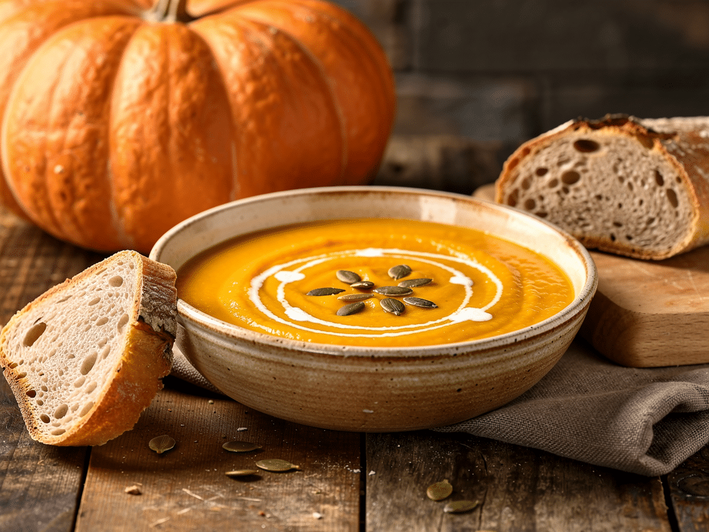 soupe au potiron recette de grand-mère