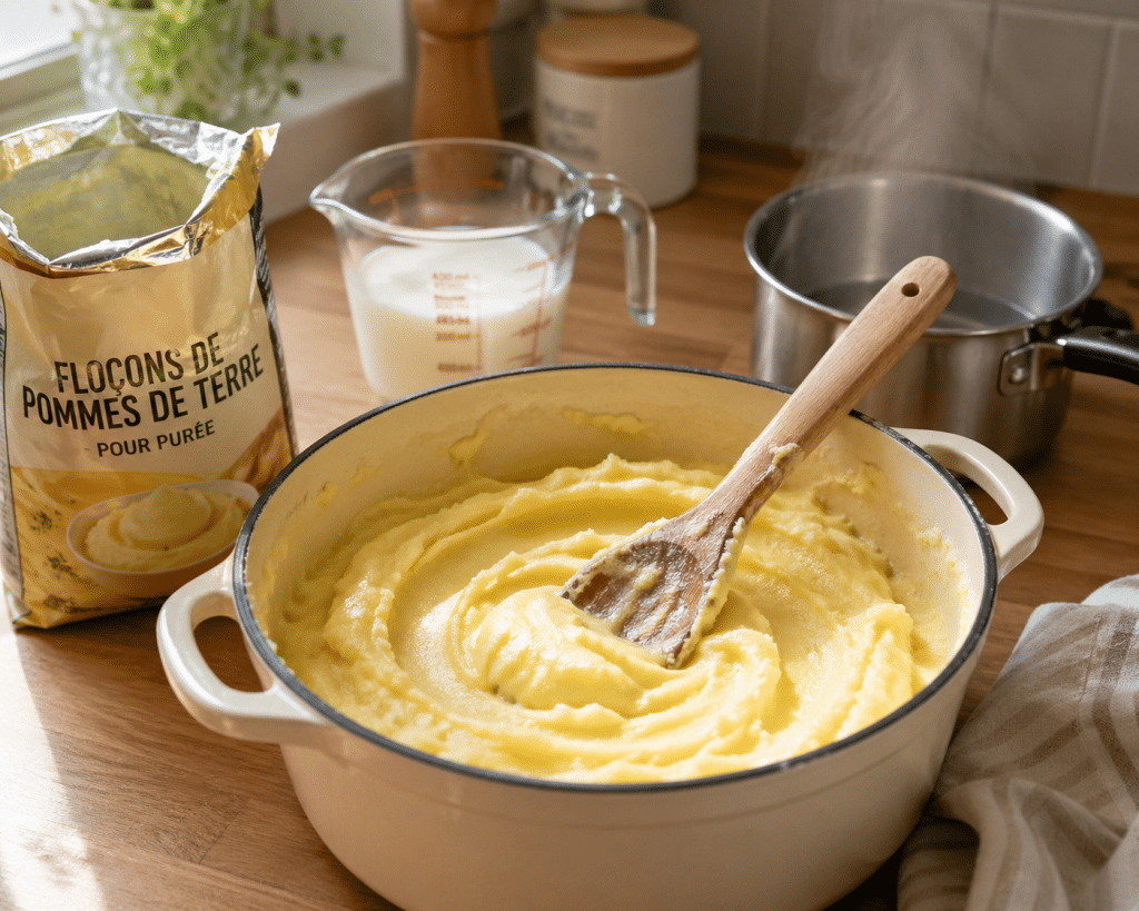 Recette purée Mousline
