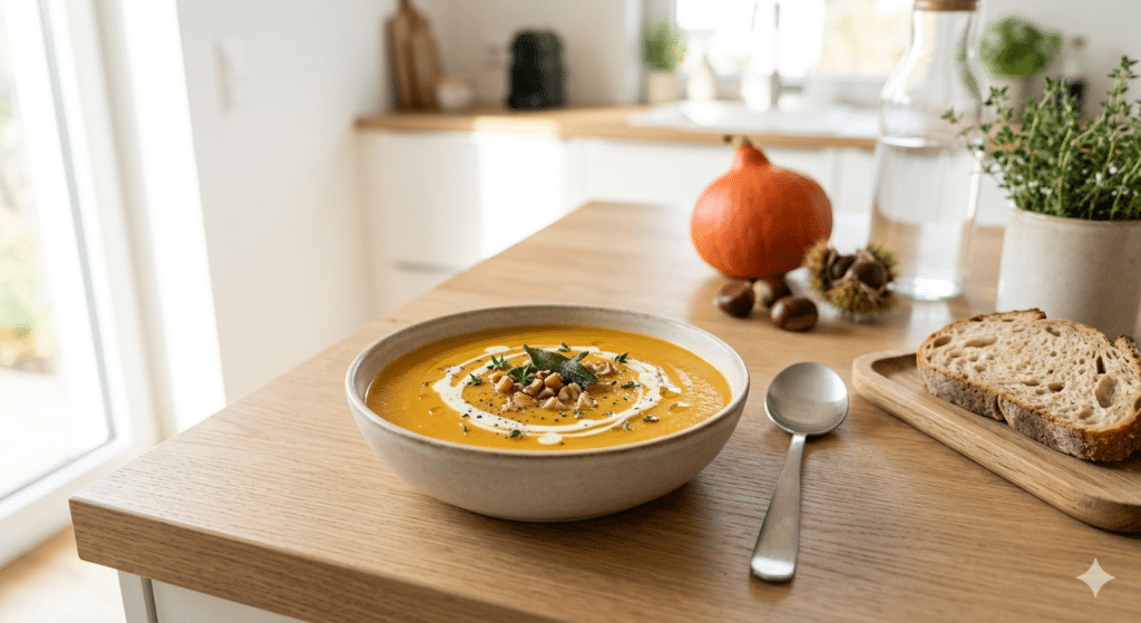 soupe potimarron chataigne