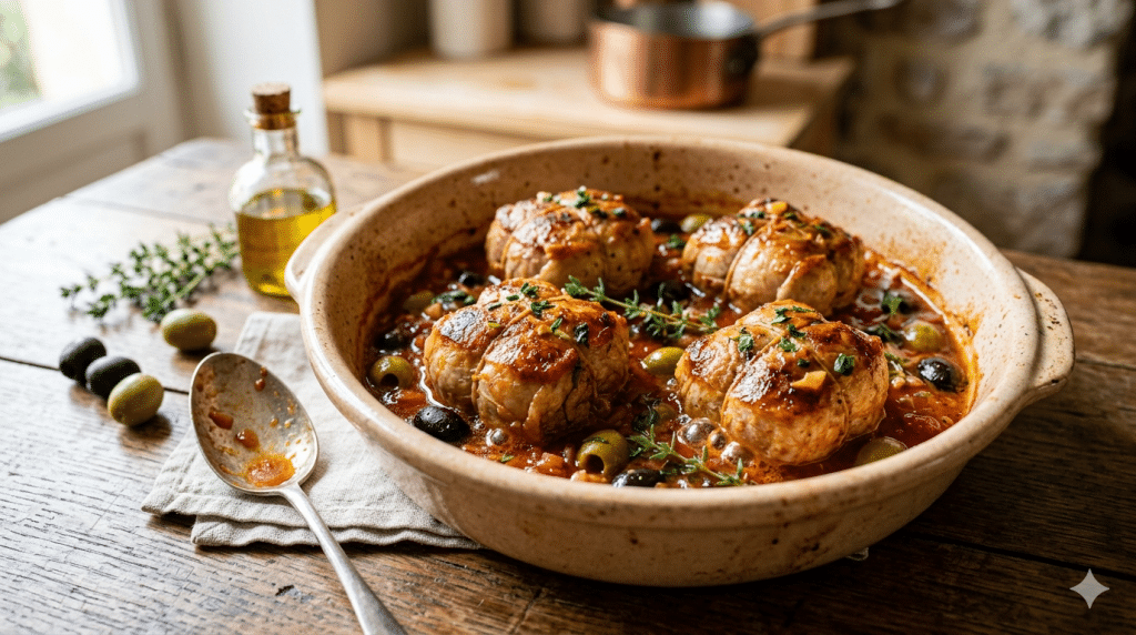 paupiettes de veaux au four