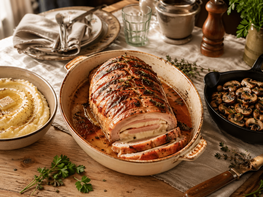 Rôti de porc Orloff