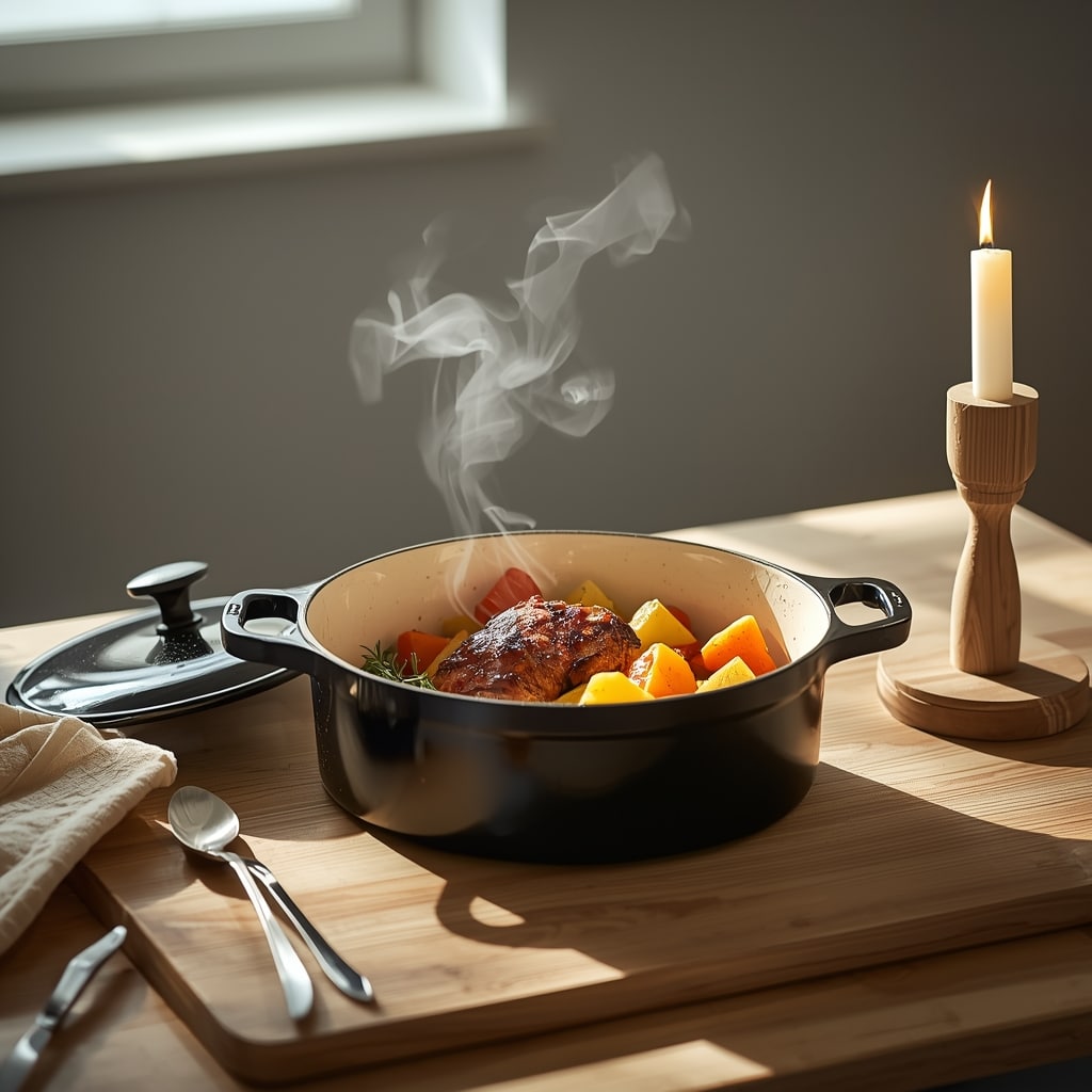 recette pintade en cocotte