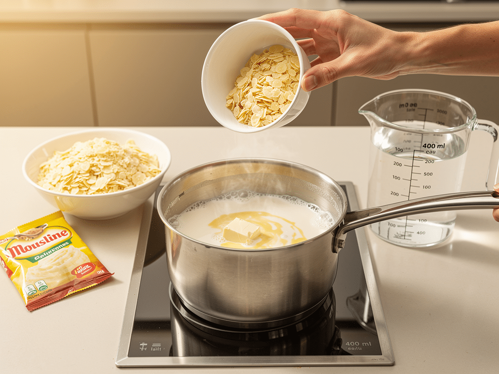 purée mousline recette