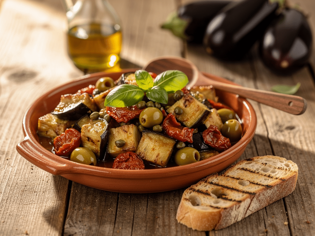 caponata sicilienne de ma grand-mère