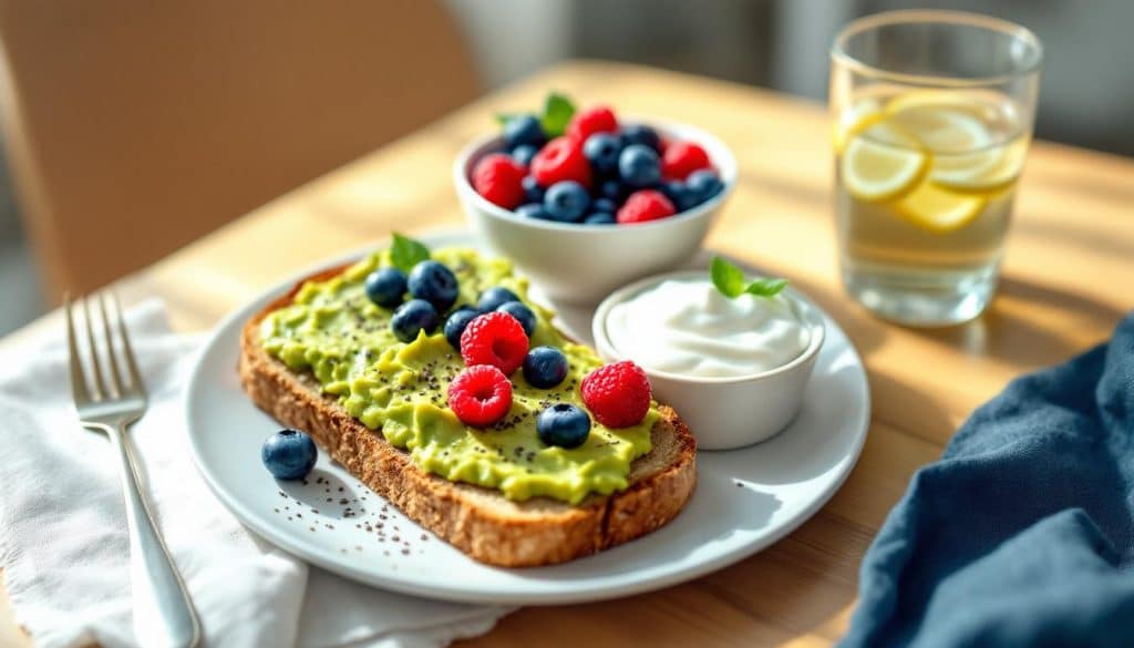 découvrez des idées de petit déjeuner équilibré pour diabétiques, accompagnées de conseils nutritionnels pour bien démarrer la journée tout en contrôlant votre glycémie.
