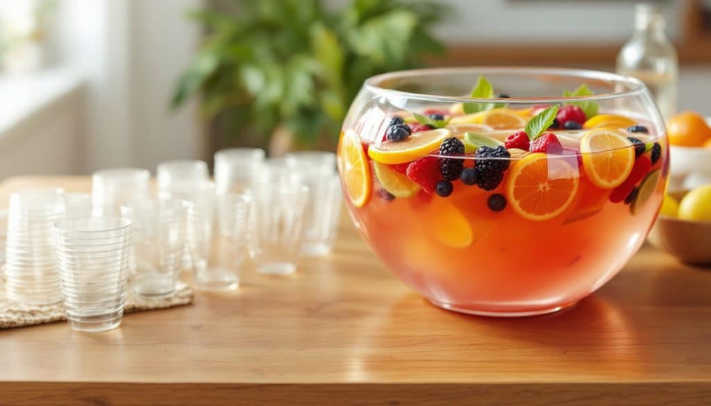 découvrez combien de litres de punch prévoir pour 30 personnes et suivez une recette simple pour réussir votre punch facilement et régaler tous vos invités.