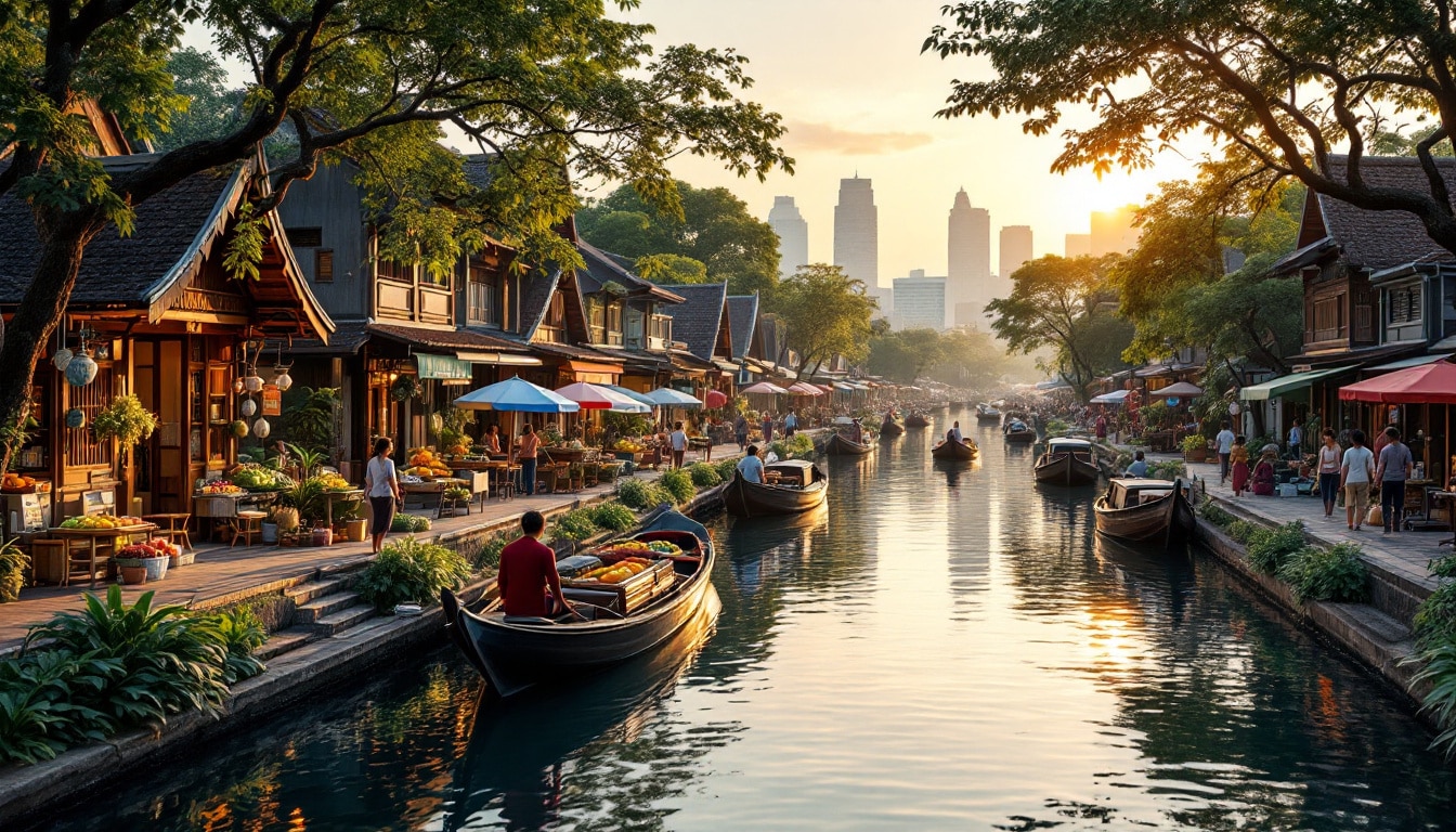 explorez thonburi, un quartier authentique de bangkok en thaïlande, riche en histoire, culture locale et charme traditionnel loin de l'effervescence touristique.